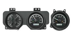 Dakota Digital VHX Series Direct-Fit Analog Gauge Systems for 1970-1972 GTO - VHX-70P-GTO-K-W