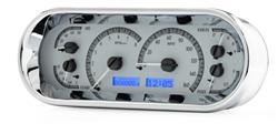 Dakota Digital VHX Series Recessed Oval Analog Gauge Kits VHX-1018-S-B