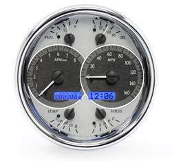 Dakota Digital VHX Series Universal Round Analog Gauge Kits VHX-1019-S-B