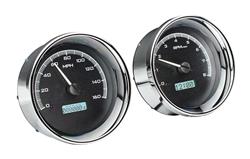 Dakota Digital VHX Series Universal Round Analog Gauge Kits MHX-1024-K-R