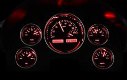 Dakota Digital VHX Series Direct-Fit Analog Gauge Systems VHX-56F-K-R