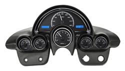 Dakota Digital VHX Series Direct-Fit Analog Gauge Systems for 1958-1962 CORVETTE - VHX-58C-VET-K-B