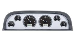 Dakota Digital VHX Series Direct-Fit Analog Gauge Systems VHX-60C-PU-S-W