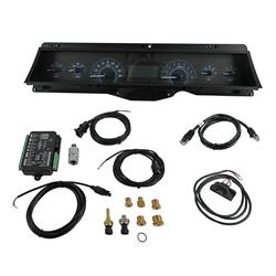 Dakota Digital VHX Series Direct-Fit Analog Gauge Systems for 1966-1967 CHEVY II - VHX-66C-NOV-C-B