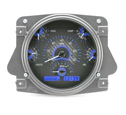 Dakota Digital VHX Series Direct-Fit Analog Gauge Systems for 1966-1977 BRONCO - VHX-66F-BRO-C-B