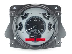 Dakota Digital VHX Series Direct-Fit Analog Gauge Systems for 1966-1977 BRONCO - VHX-66F-BRO-S-R