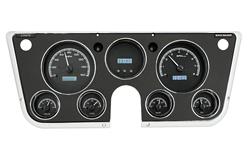Dakota Digital VHX Series Direct-Fit Analog Gauge Systems VHX-67C-PU-K-W