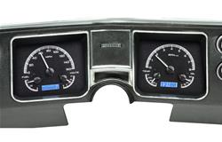 Dakota Digital VHX Series Direct-Fit Analog Gauge Systems for 1968 CHEVELLE, EL CAMINO - VHX-68C-CVL-K-B