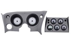 Dakota Digital VHX Series Direct-Fit Analog Gauge Systems for 1968-1977 CORVETTE - VHX-68C-VET-S-W