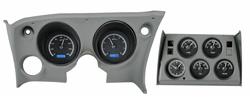 Dakota Digital VHX Series Direct-Fit Analog Gauge Systems for 1968-1977 CORVETTE - VHX-68C-VTA-K-B