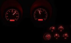Dakota Digital VHX Series Direct-Fit Analog Gauge Systems for 1968-1977 CORVETTE - VHX-68C-VTA-K-R