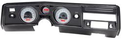Dakota Digital VHX Series Direct-Fit Analog Gauge Systems for 1969 CHEVELLE, EL CAMINO - VHX-69C-CVL-S-R