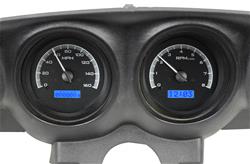 Dakota Digital VHX Series Direct-Fit Analog Gauge Systems for 1969-1970 MUSTANG - VHX-69F-MUS-K-B