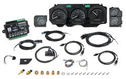 Dakota Digital VHX Series Direct-Fit Analog Gauge Systems VHX-70C-CVL-K-W