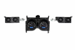 Dakota Digital VHX Series Direct-Fit Analog Gauge Systems VHX-73C-CVL-K-B