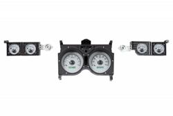 Dakota Digital VHX Series Direct-Fit Analog Gauge Systems VHX-73C-CVL-S-W