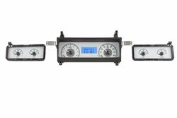 Dakota Digital VHX Series Direct-Fit Analog Gauge Systems VHX-73C-MAL-S-B