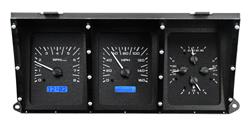 Dakota Digital VHX Series Direct-Fit Analog Gauge Systems VHX-73F-PU-K-B