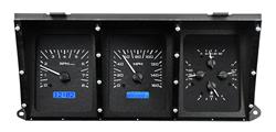 Dakota Digital VHX Series Direct-Fit Analog Gauge Systems VHX-73F-PU-K-W