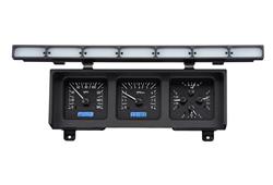 Dakota Digital VHX Series Direct-Fit Analog Gauge Systems VHX-80F-PU-K-B