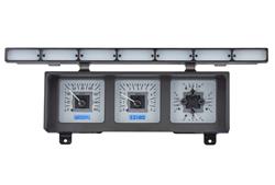 Dakota Digital VHX Series Direct-Fit Analog Gauge Systems VHX-80F-PU-S-B