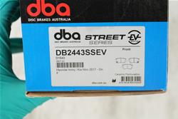 Disc Brakes Australia USA LLC - Brake Pads for 2017-2020 ELANTRA, IONIQ, 2017-2022 NIRO - DB2443SSEV