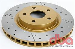 DBA Street Series X-Gold Disc Brake Rotors for 2008-2009 G8 - DBA2028X