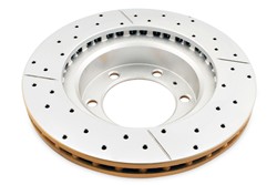 DBA Street Series X-Gold Disc Brake Rotors for 2003-2009 4RUNNER, 2007-2014 FJ CRUISER, 2005-2022 TACOMA - DBA2716X