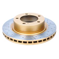 DBA Street Series X-Gold Disc Brake Rotors for 2010-2023 4RUNNER, GX460, 2011-2015 LAND CRUISER - DBA2736X