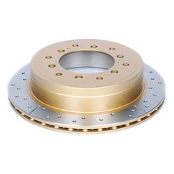 DBA Street Series X-Gold Disc Brake Rotors for 2010-2015 4RUNNER, 2011-2015 LAND CRUISER - DBA2737X
