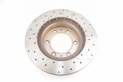 DBA HD Series 4000XS Brake Rotors for 2003-2009 4RUNNER, 2007-2014 FJ CRUISER, 2005-2022 TACOMA - DBA42716XS