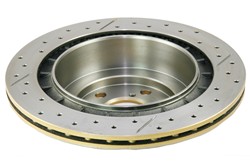 DBA Street Series X-Gold Disc Brake Rotors for 2006-2007 IMPREZA, 2005-2009 LEGACY - DBA653X