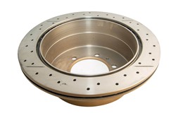 DBA Street Series X-Gold Disc Brake Rotors for 1993-1997 LAND CRUISER, 1996-1997 LX450 - DBA786X
