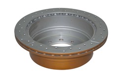 DBA Street Series X-Gold Disc Brake Rotors for 1998-2007 LAND CRUISER, LX470 - DBA789X