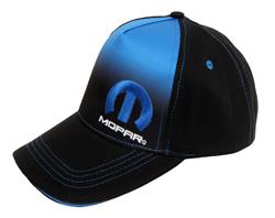 Mopar Blue to Black Faded Hat with Offset Logo 48897