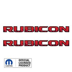 Decal Mods Officially Licensed Decals for 2007-2017 WRANGLER, 2018 WRANGLER JK - DM-FJ2M0