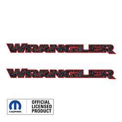 Decal Mods Officially Licensed Decals for 2007-2023 WRANGLER, 2018 WRANGLER JK - DM-FJ3V3
