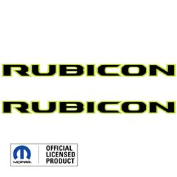 Decal Mods Officially Licensed Decals for 2020-2024 GLADIATOR, 2018-2023 WRANGLER - DM-FJ5T8