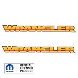 Decal Mods Officially Licensed Decals for 2007-2023 WRANGLER, 2018 WRANGLER JK - DM-FJ9X4