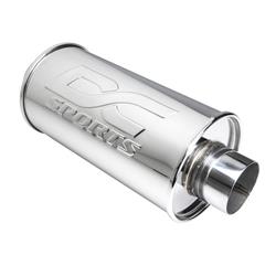 DC Sports Universal 304 Stainless Steel 2.5 Inch Muffler DCMU-250-R