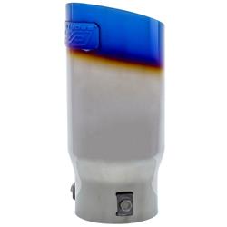 DC Sports  Round, Burnt 2.88 Inch Exhaust Tip EX-1025