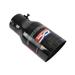 DC Sports  Round, Black 2.50 Inch Exhaust Tip EX-1027