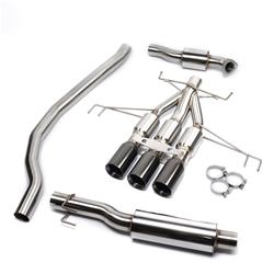 DC Sports Cat-Back Exhaust Systems TCS5532BK