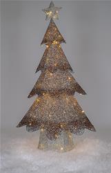 Christmas Tree Tinsel-Light Display 18-30322RG48