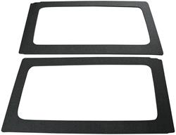 Boom Mat Leather Look Sound Deadening Rear Side Window Kits for 2011-2017 WRANGLER, 2018 WRANGLER JK - 50152