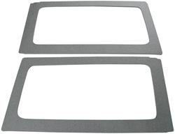 Boom Mat Leather Look Sound Deadening Rear Side Window Kits for 2011-2017 WRANGLER, 2018 WRANGLER JK - 50153