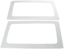 Boom Mat Leather Look Sound Deadening Rear Side Window Kits for 2011-2017 WRANGLER, 2018 WRANGLER JK - 50154