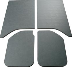 Boom Mat Leather Look Sound Deadening Headliners for 2011-2017 WRANGLER, 2018 WRANGLER JK - 50162