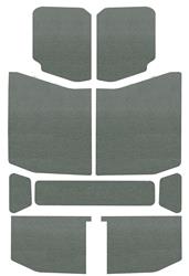 Boom Mat Sound Deadening Headliners for 2018-2021 WRANGLER - 50169