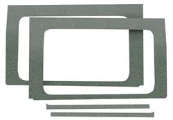 Boom Mat Sound Deadening Rear Side Window Kits for 2018-2021 WRANGLER - 50174